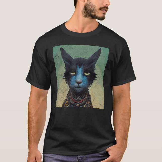 Cat Art 10 T-Shirt (Front)