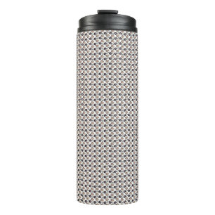 Cat Art Cute Cat Pattern Seamless Background Thermal Tumbler