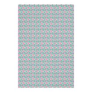 Cat Art   Cute Cat Rainbows Poster
