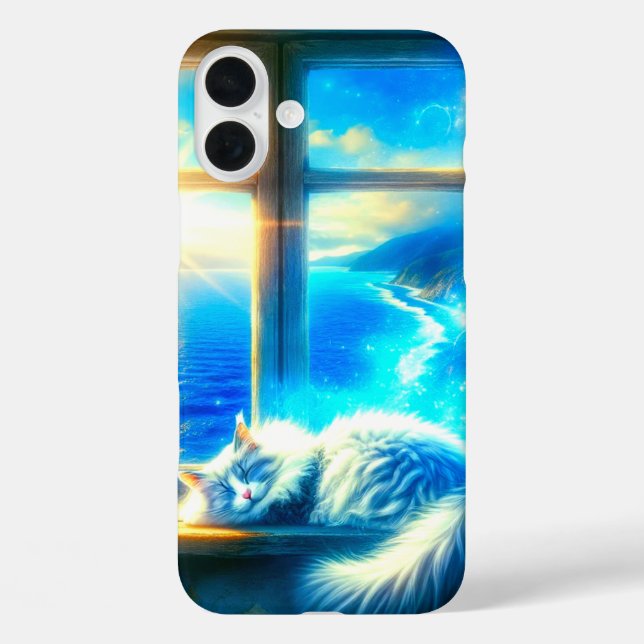 Cat Art Phone Case (Back)