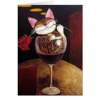 cat-art-Red Red Wine