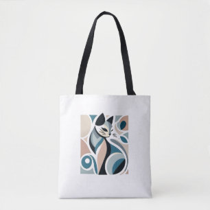 Cat Art Tote Bag