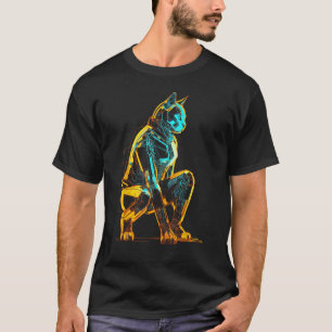 Cat Artwork Cat Motif Animal Art Cat T-Shirt