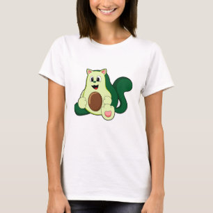 Cat as Avocado T-Shirt