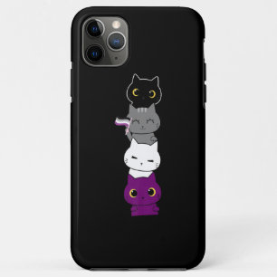 Cat Asexual Pride Cute Ace Flag Animal Pet Lovers Case-Mate iPhone Case
