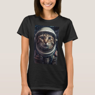 Cat astronaut space T-Shirt