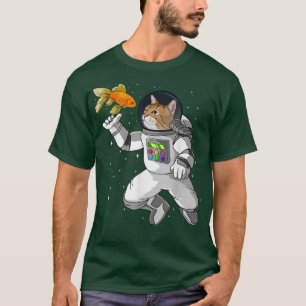 Cat Astronauts Space cosmonauts astronaut costume  T-Shirt