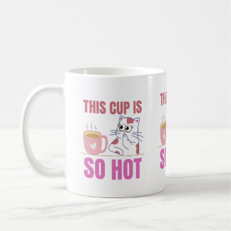 Cat-astrophe! This Mug is Too Hot!