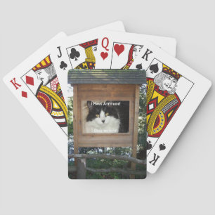 Cat Attitude Playing Cards