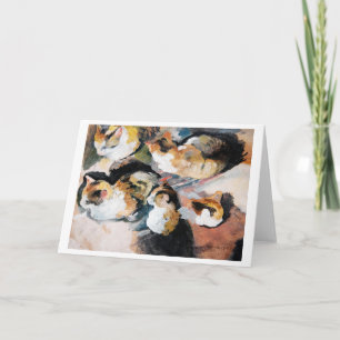 Cat, August Macke Card