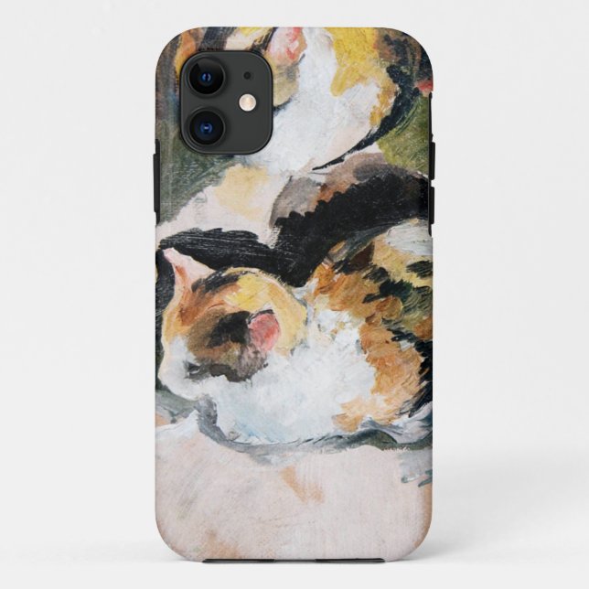 Cat, August Macke Case-Mate iPhone Case (Back)