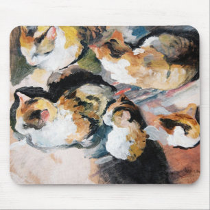 Cat, August Macke Mouse Pad