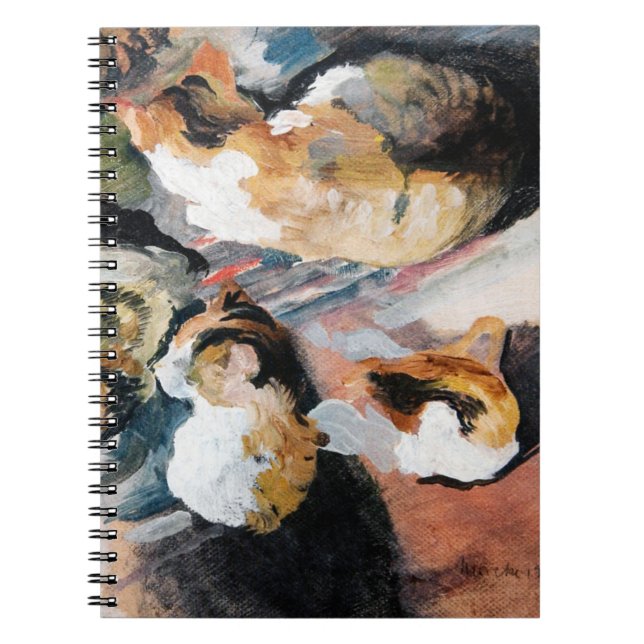 Cat, August Macke Notebook (Front)