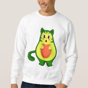 Cat Avocado Sweatshirt