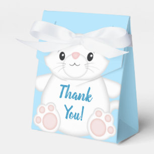 Cat Baby Shower Kitty Blue Boy Favour Box