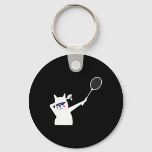 Cat Badminton Shuttle For Men Women Kids Key Ring