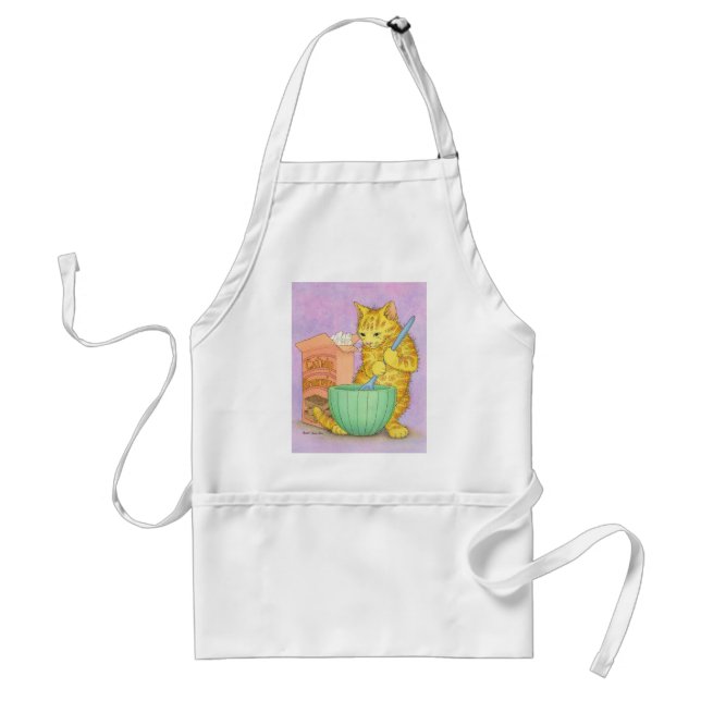 CAT, baking Standard Apron (Front)