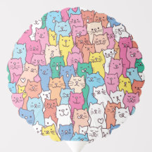 Cat Balloon, Kitty Kitten Party