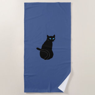 Cat Beach Towel
