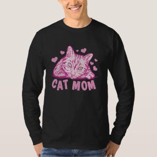 Cat Best Cat Mom Ever Meow with my Cat for Women T-Shirt