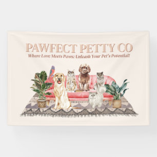 Cat Bird Dog Pet Vet Banner