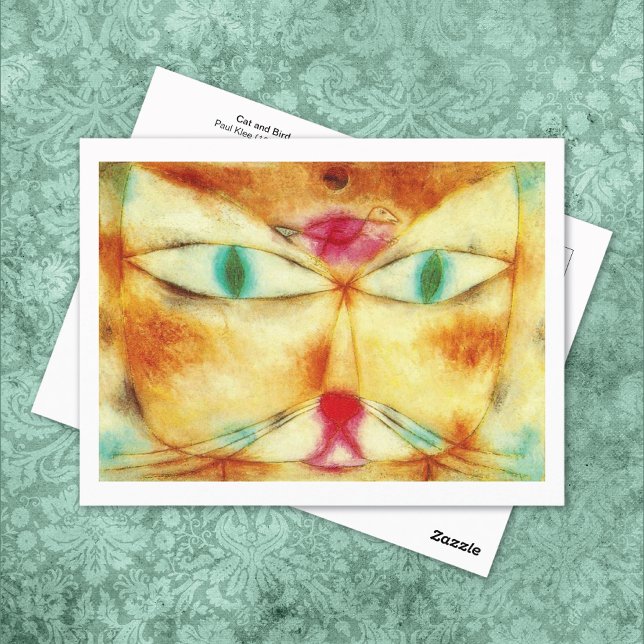 Cat Bird Paul Klee Postcard (Creator Uploaded)