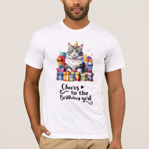 Cat Birthday Wishes for Cat Lovers T-Shirt