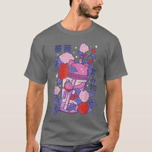 Cat Boba Tea Bubble Tea Kawaii Anime Japanese Neko T-Shirt