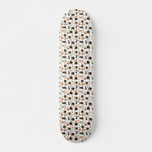 Cat Boo Halloween Skateboard