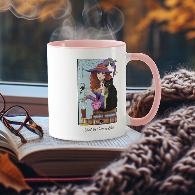 Cat Books Witch Potions Mug (Creator Uploaded)