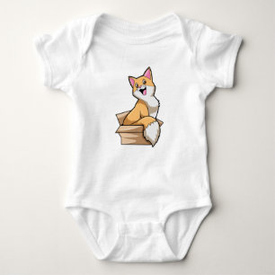 Cat Box Baby Bodysuit