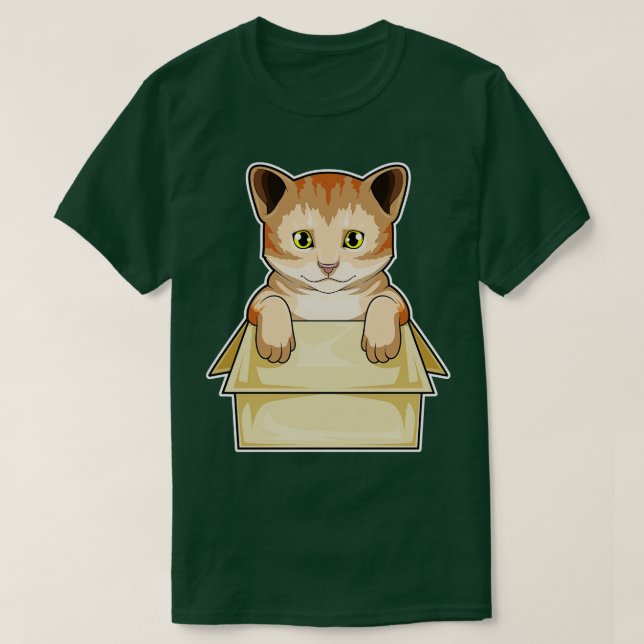 Cat Box T-Shirt (Design Front)