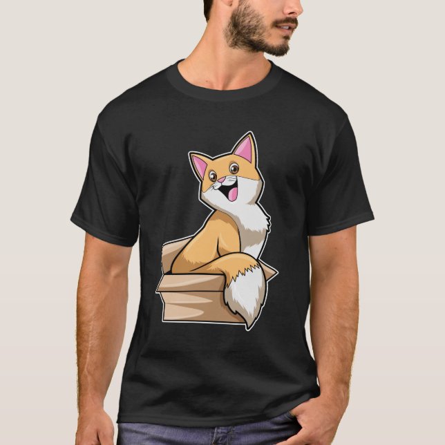 Cat Box T-Shirt (Front)