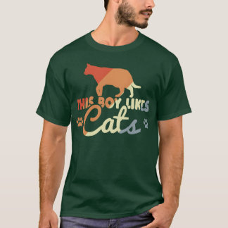 Cat Boy funny T-Shirt