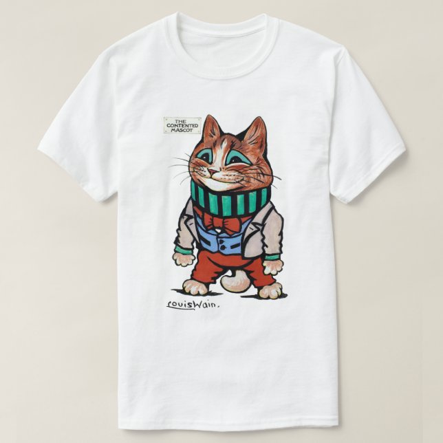 Cat boy, Louis Wain T-Shirt (Design Front)