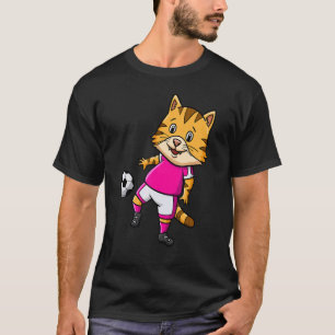 Cat Breeder Paw Love Goalkeeper Striker Soccer Sea T-Shirt