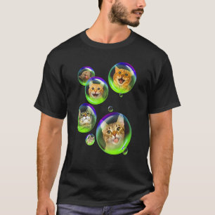 Cat Bubble Soap-Gigapixel  Kitty Cat T-Shirt