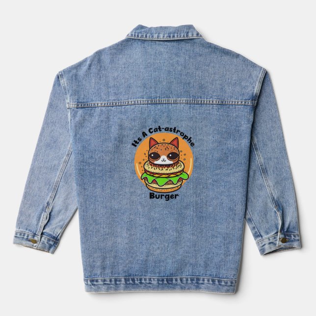Cat Burger 1 Denim Jacket (Back)