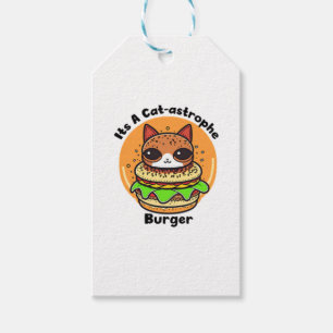 Cat Burger 1 Gift Tags
