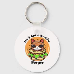 Cat Burger 1 Key Ring