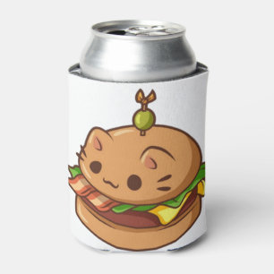 Cat Burger 2 Can Cooler