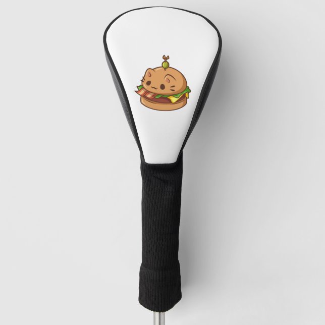 Cat Burger 2 Golf Head Cover (Front)
