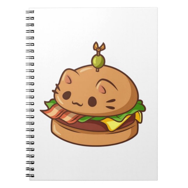 Cat Burger 2 Notebook (Front)