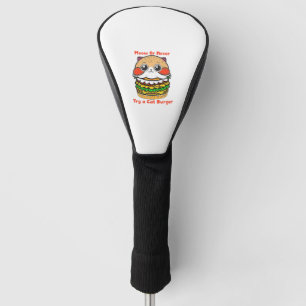 Cat Burger Golf Head Cover