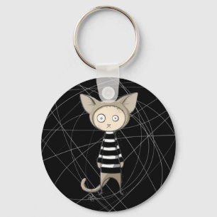 Cat Burglar Key Chain