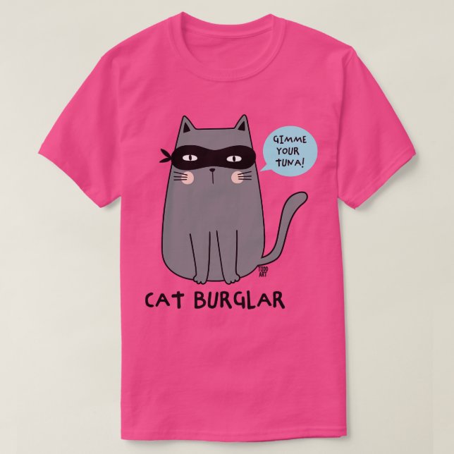 CAT BURGLAR T-Shirt (Design Front)