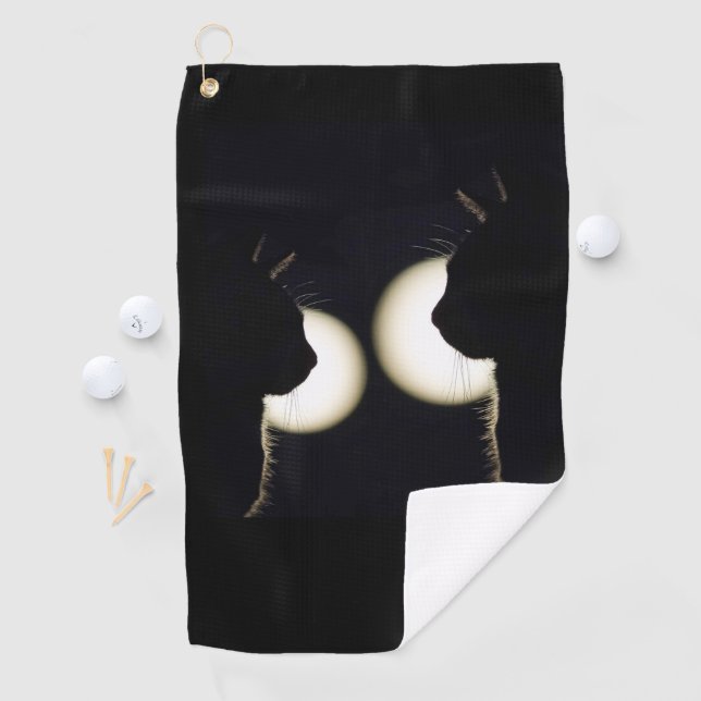 Cat Burglars Spotted Golf Towel (InSitu)