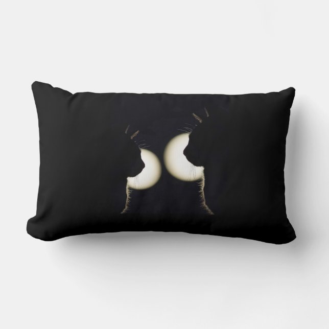Cat Burglars Spotted Lumbar Cushion (Front)