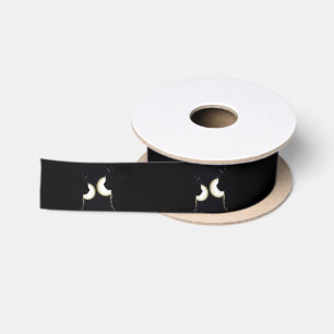 Cat Burglars Spotted Satin Ribbon