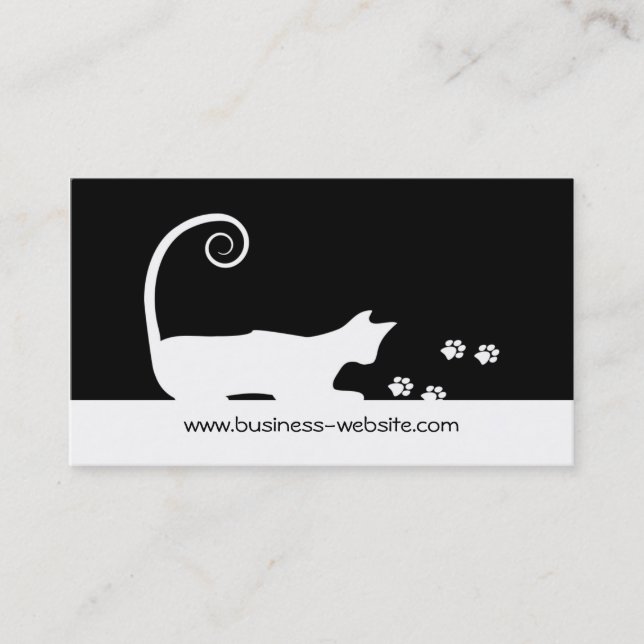 Cat Business Card (Front)